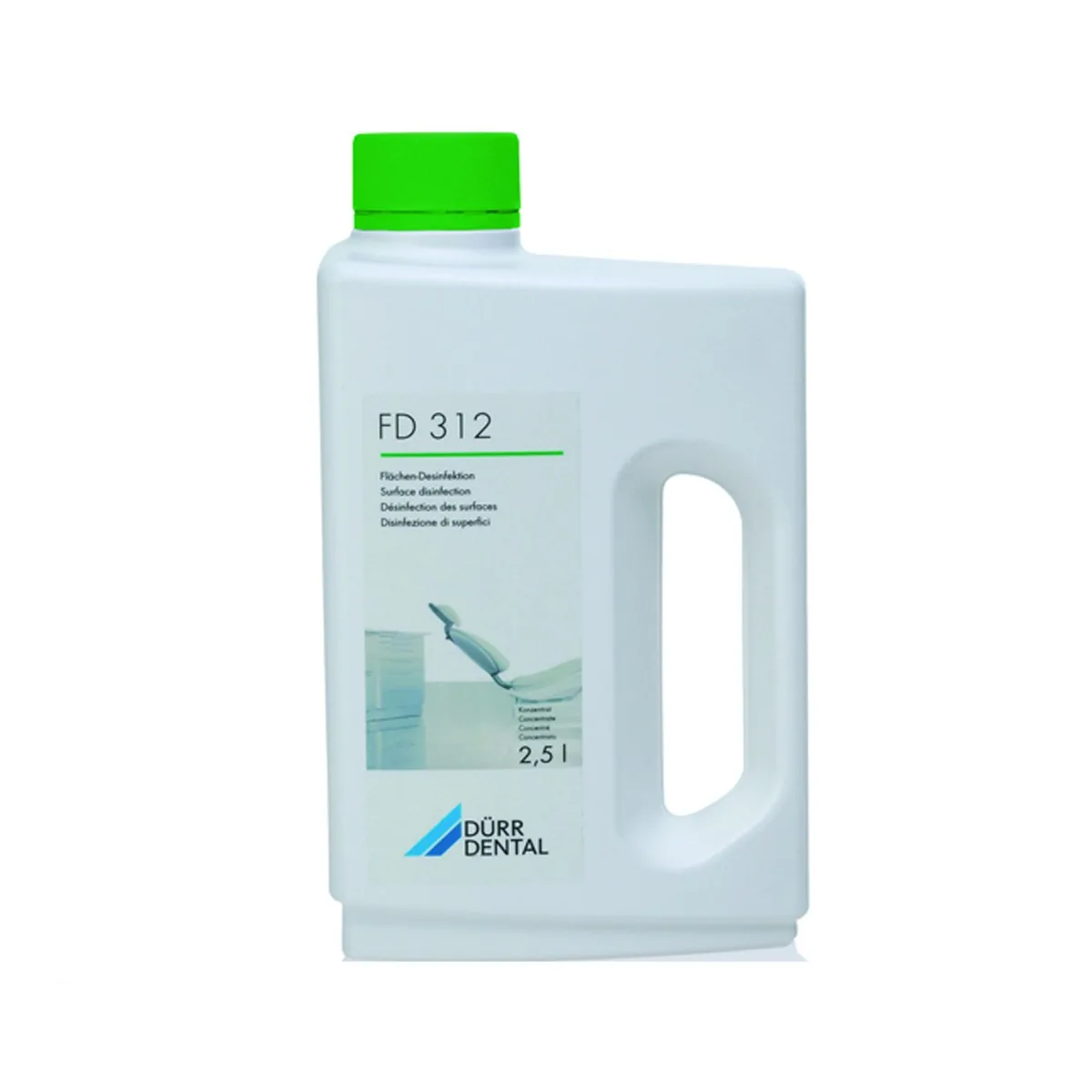 Дюрр ФД 312, Дезінфекція поверхонь Durr FD 312, 2.5 л (Durr Dental, Germany)