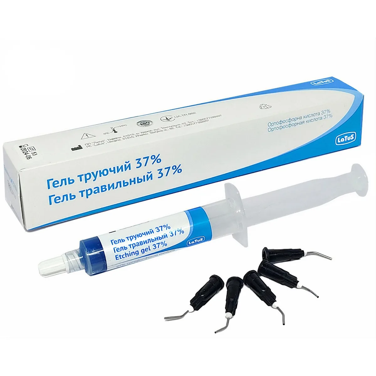 Гель травильний 4г, Etching Gel 37%, (Latus)