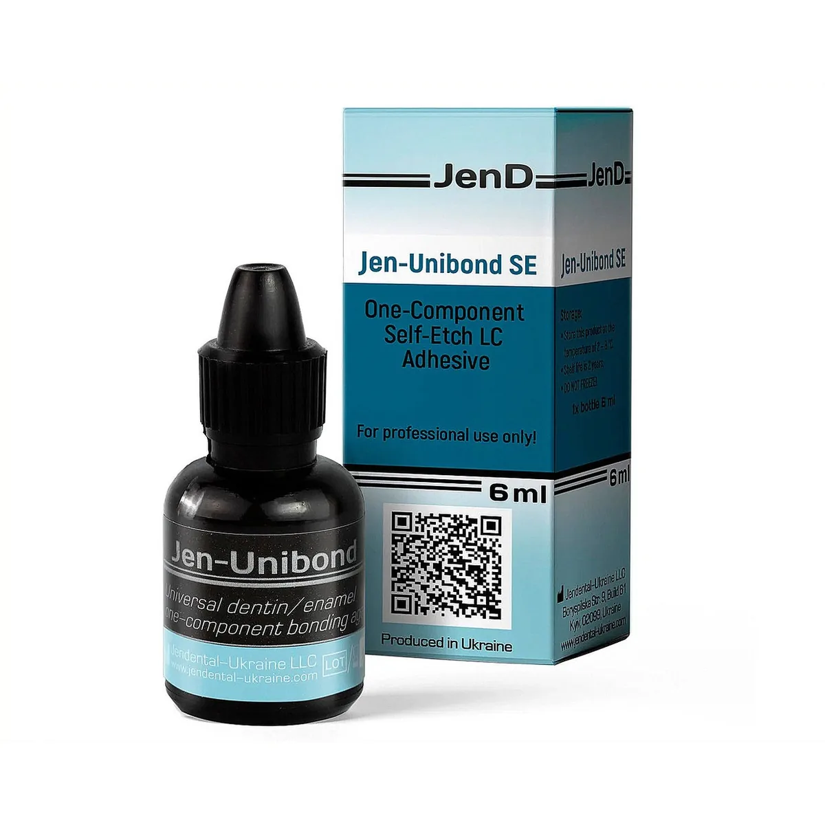 Jen Unibond SE , Джен Юнібонд, (Джен Юнибонд) Самопротравливающий однокомпонентний адгезив 6 мл (JenDental)