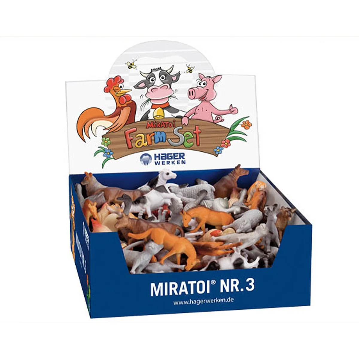 Гумові іграшки Miratoi NR.3, 100 шт (Hager&Werken)