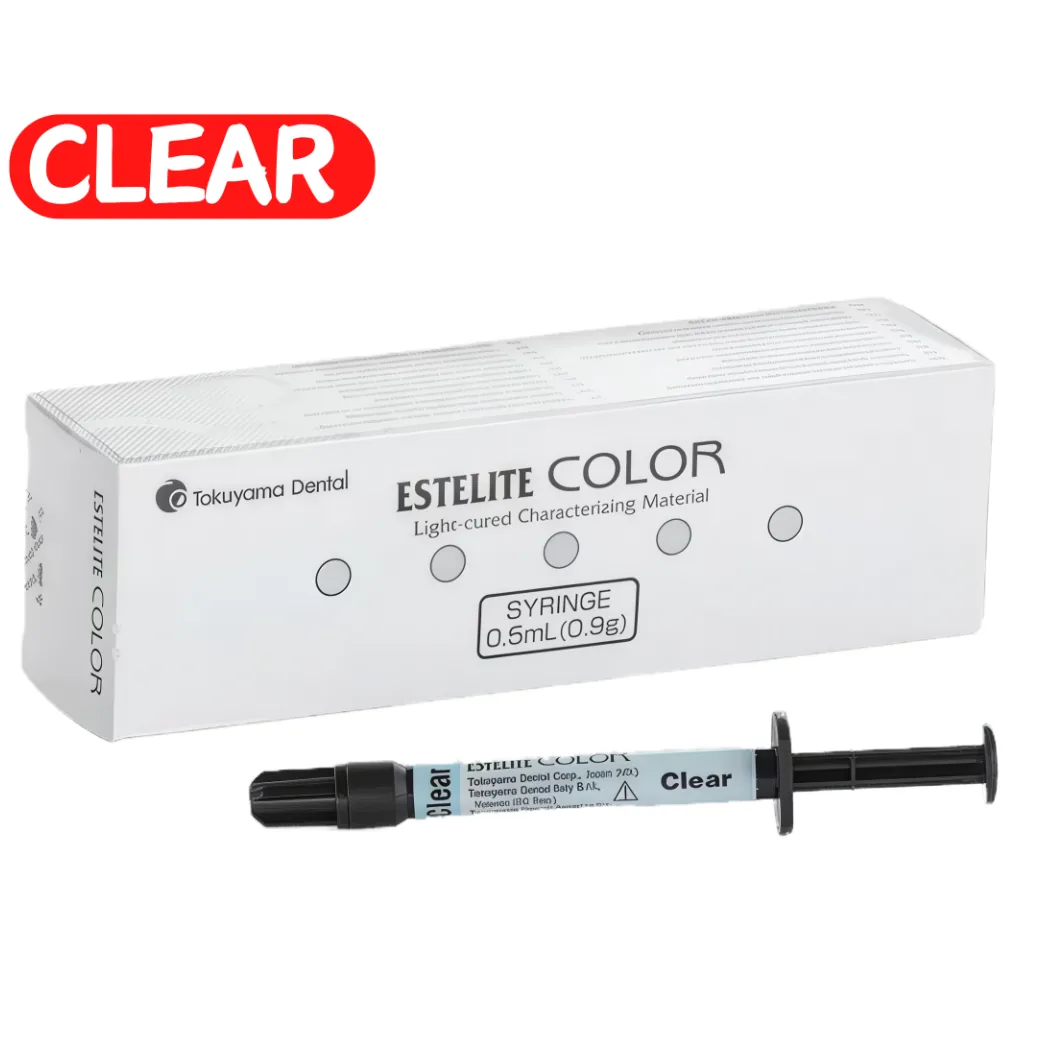 ESTELITE COLOR CLEAR, Естелайт Колор, Эстелайт колор прозорий, Астерія фарби (TOKUYAMA DENTAL)