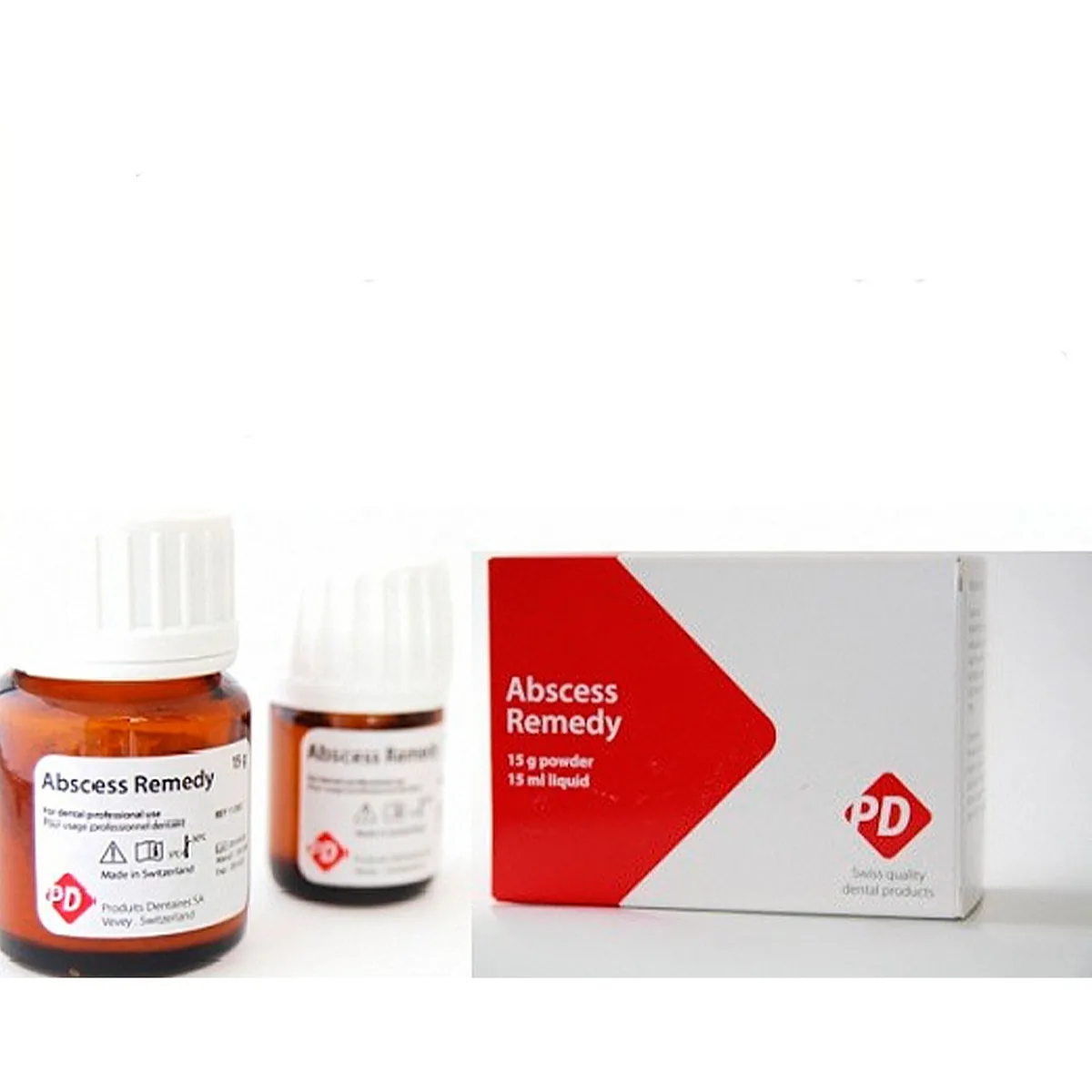 Абсцес ремеді без дексаметазона, набір 15г+15мл, Abscess Remedy with out dexamethasone (PD)