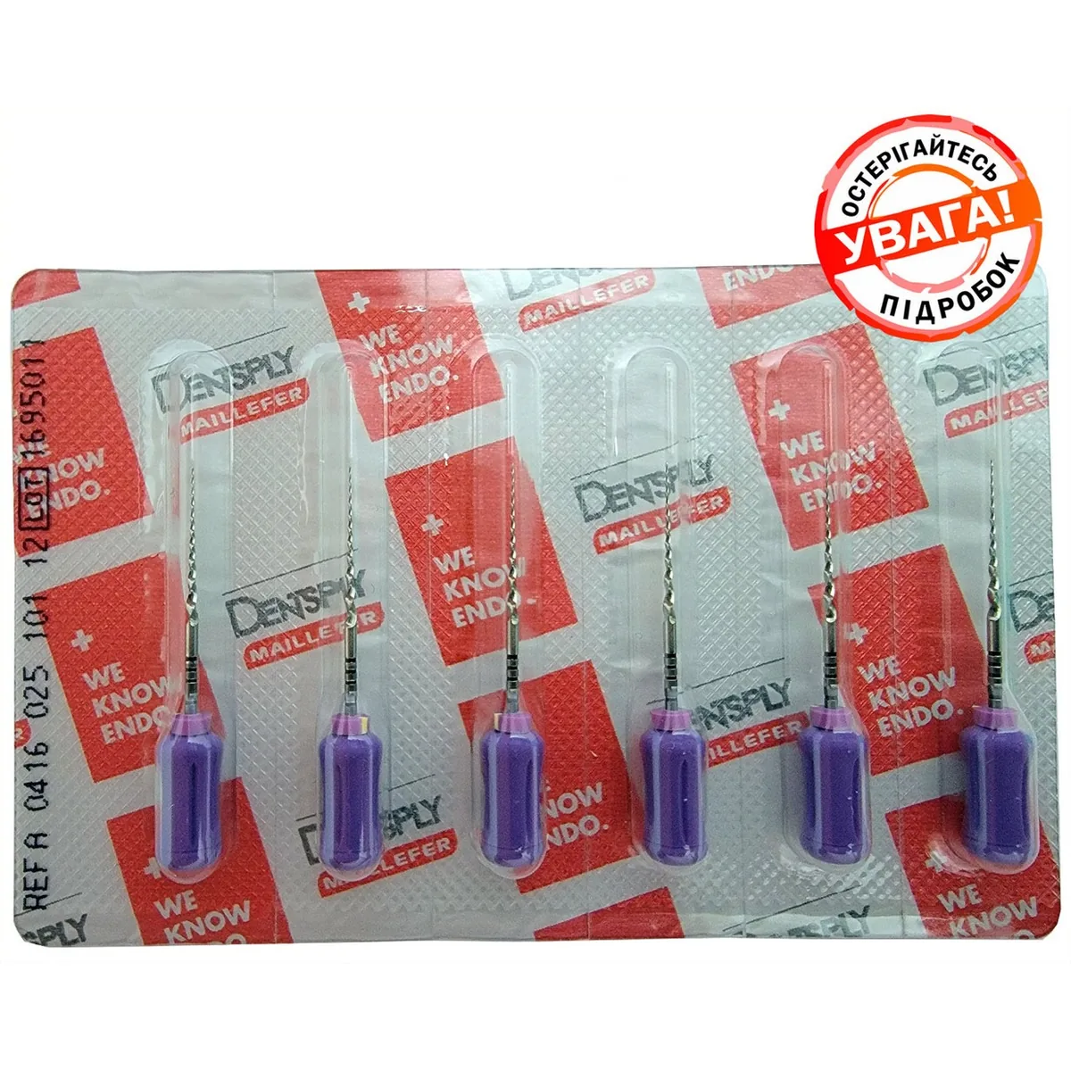 ProTaper Universal "S1" 25мм ОРИГІНАЛ!!! (Протейперы Універсал) ручні файли (Dentsply Maillefer)