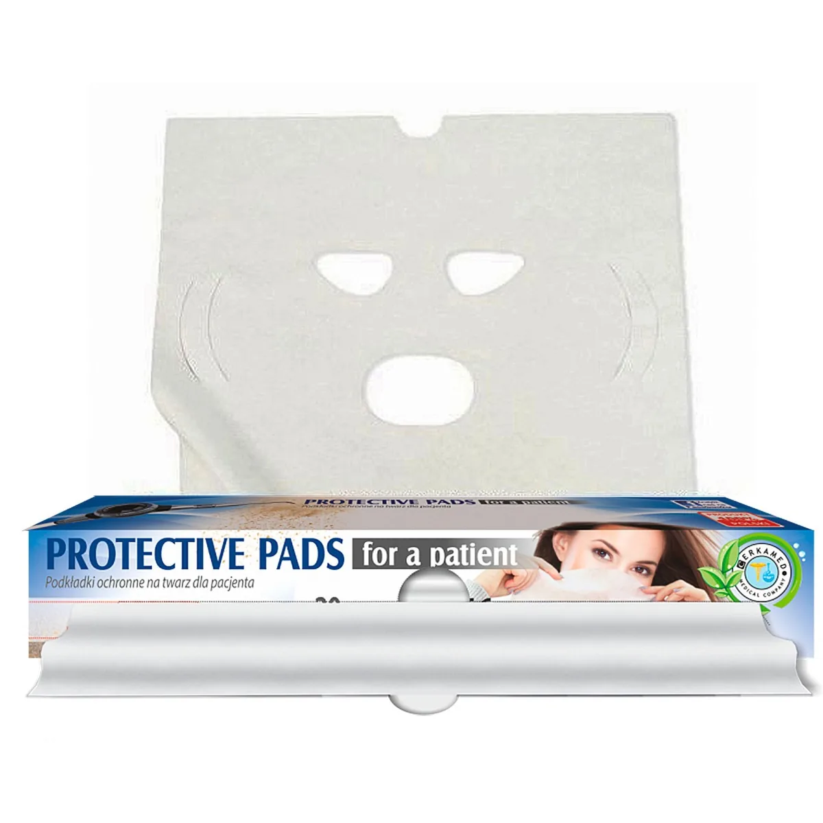 Накладки на лицо пациента PROTECTIVE PADS (Cerkamed)