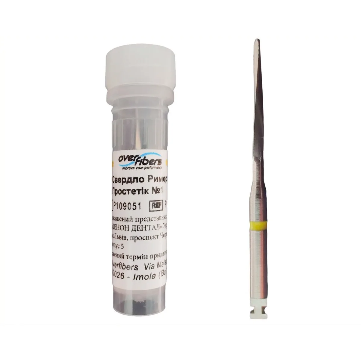 Розгортка для штифтів №1 Prosthetic Over Post (Overfibers), 1 шт. Оверпост