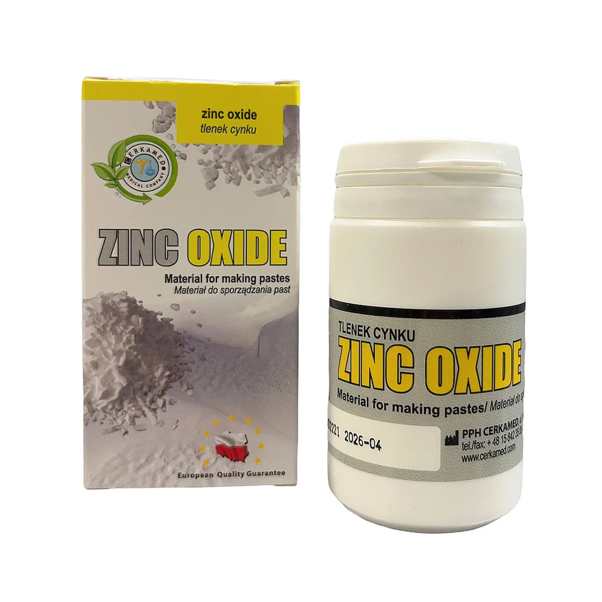 Цинк оксид, Zinc Oxide (Cerkamed)