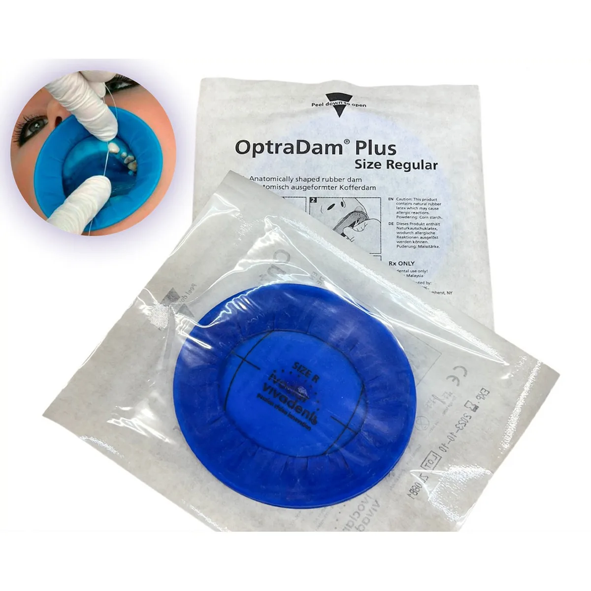 Оптрадам , OptraDam Plus "R" анатомічний кофердам