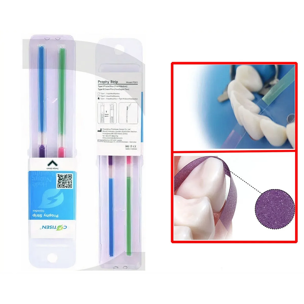 Dental Polishing Strip штрипси / полоски (уп./50 шт.) (Cotisen)