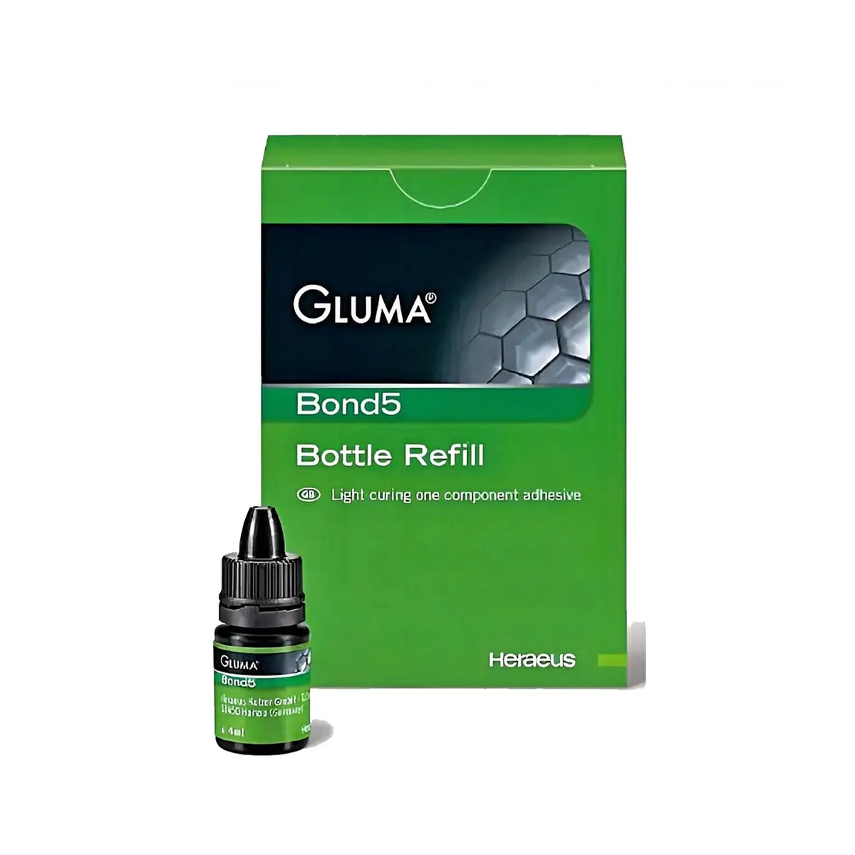 Gluma Bond 5 (Глума, Глюма Бонд 5), флакон 4 мл, адгезивна система, Heraeus Kulzer
