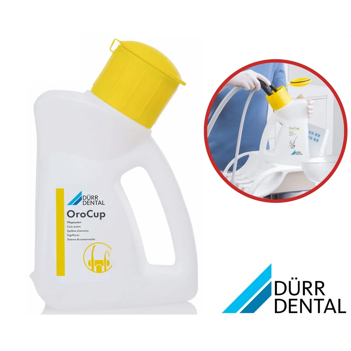 Система гігієнічного догляду OROCUP, Oro Cup  (Dürr Dental)