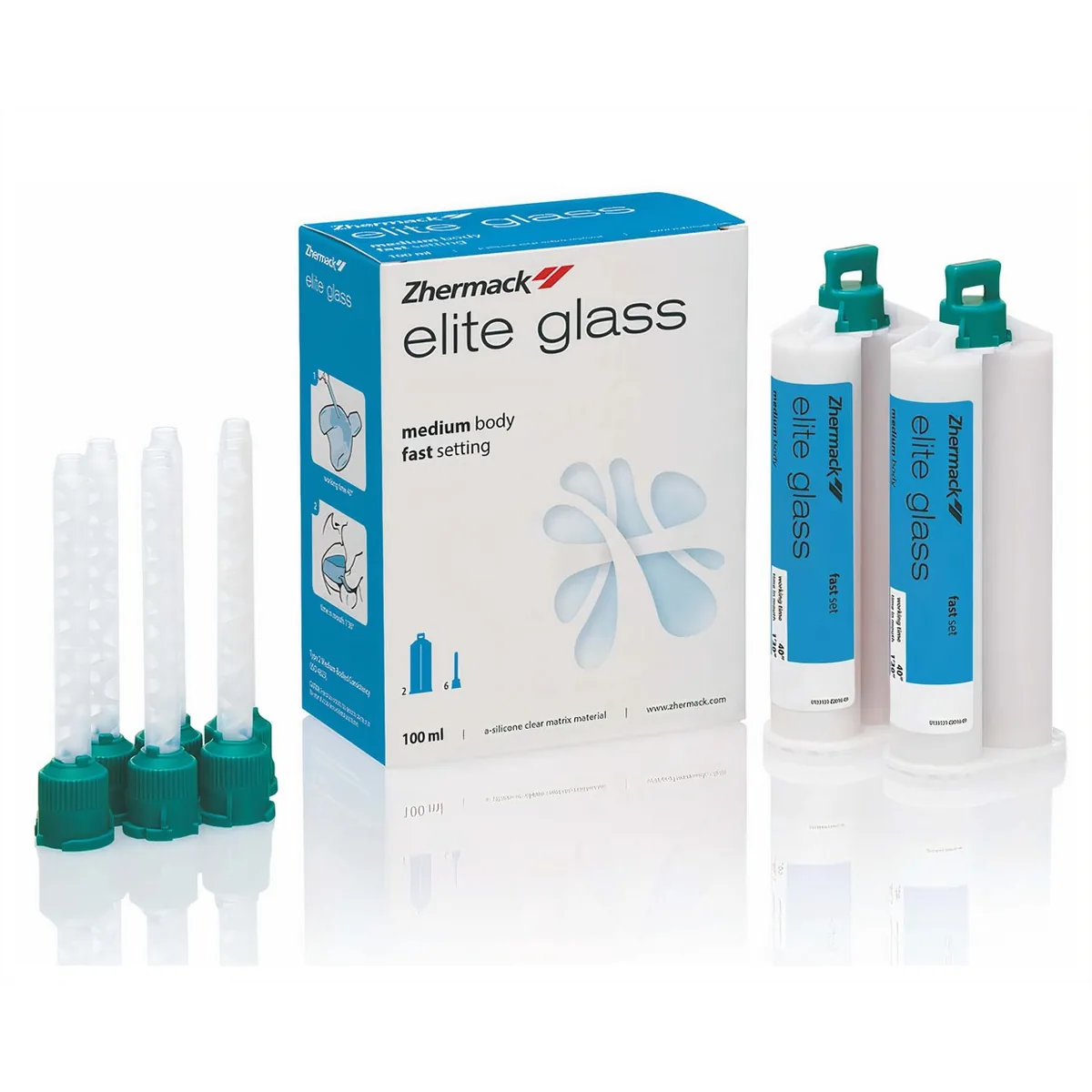 Еліт Гласс - прозорий А-Силікон, Еліт Гласс, Elite Glass (Zhermack)