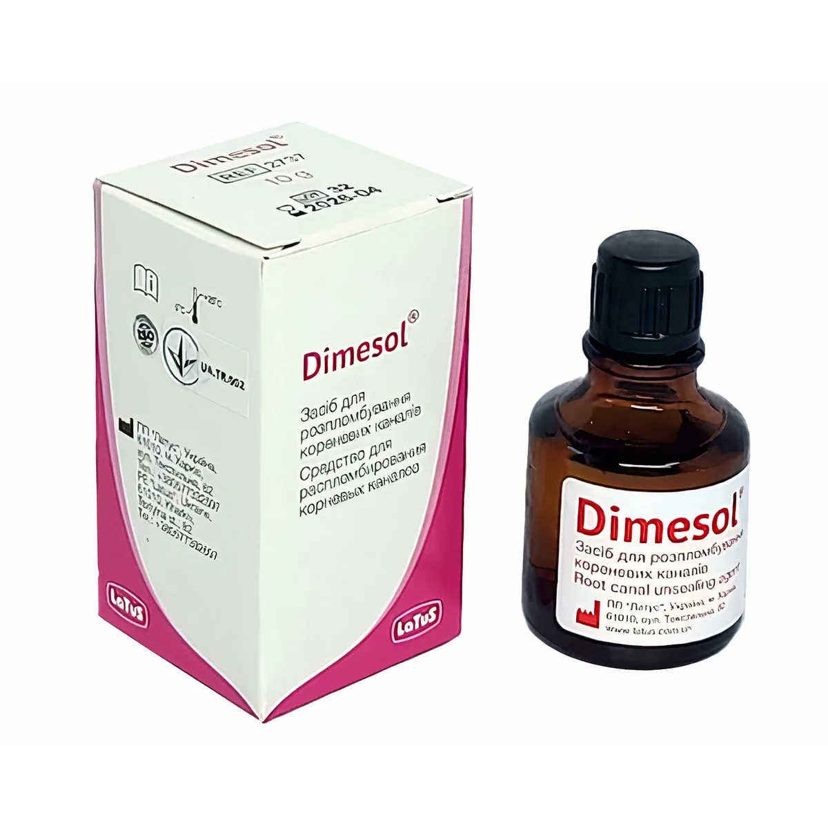 Dimesol (Дімесол) - засіб для розпломбування кореневих каналів (Latus)