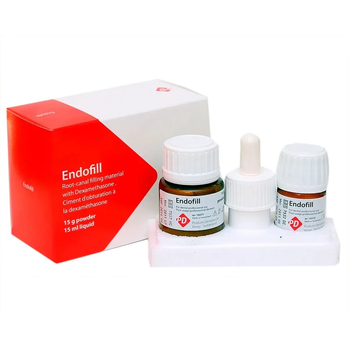 Endofill, Ендофіл - рентгенконтрастний матеріал для постійного пломбування (PD) Ендофіл