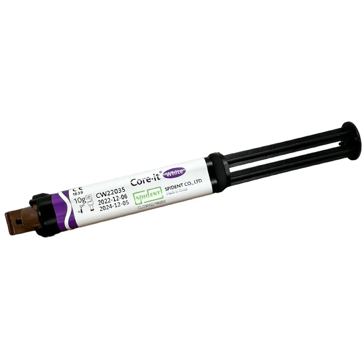 Кор-Іт Дуал, колір: білий, Core-It Dual white (Spident)