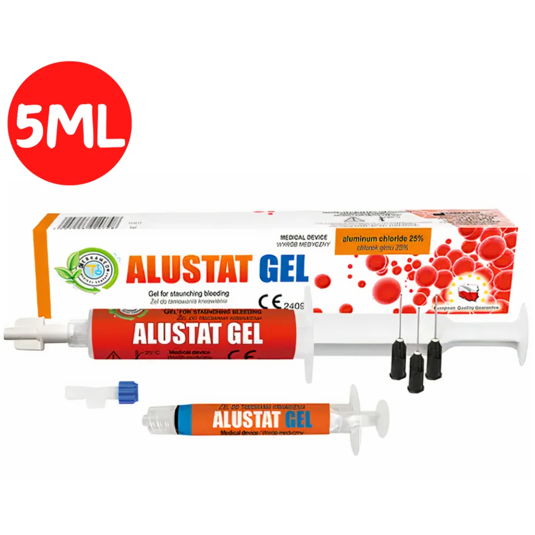 Alustat gel 5мл / Алюстат / гемостатичний гель / Cerkamed
