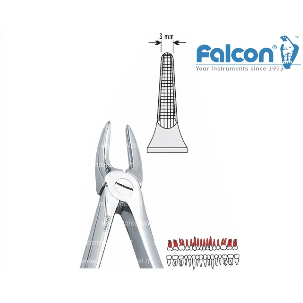 Щипці екстракційні 1шт. DE.800.290 (FALCON)