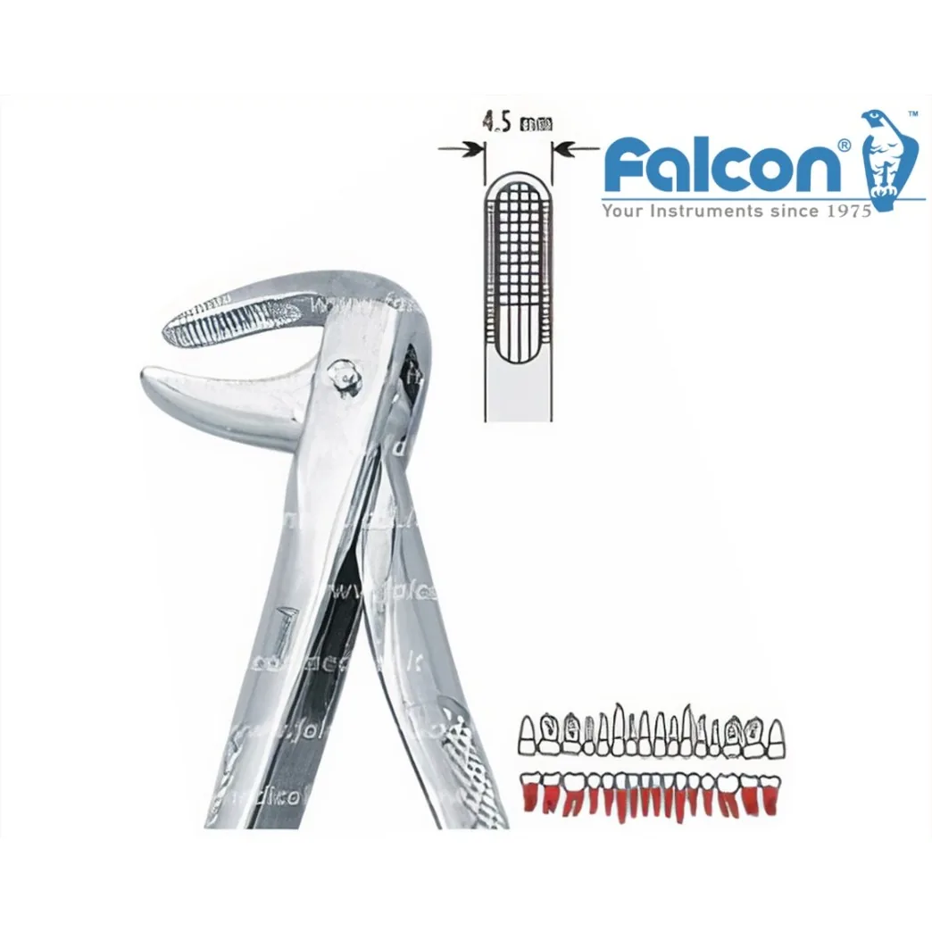 Щипці екстракційні 1шт. DE.800.740 (FALCON)