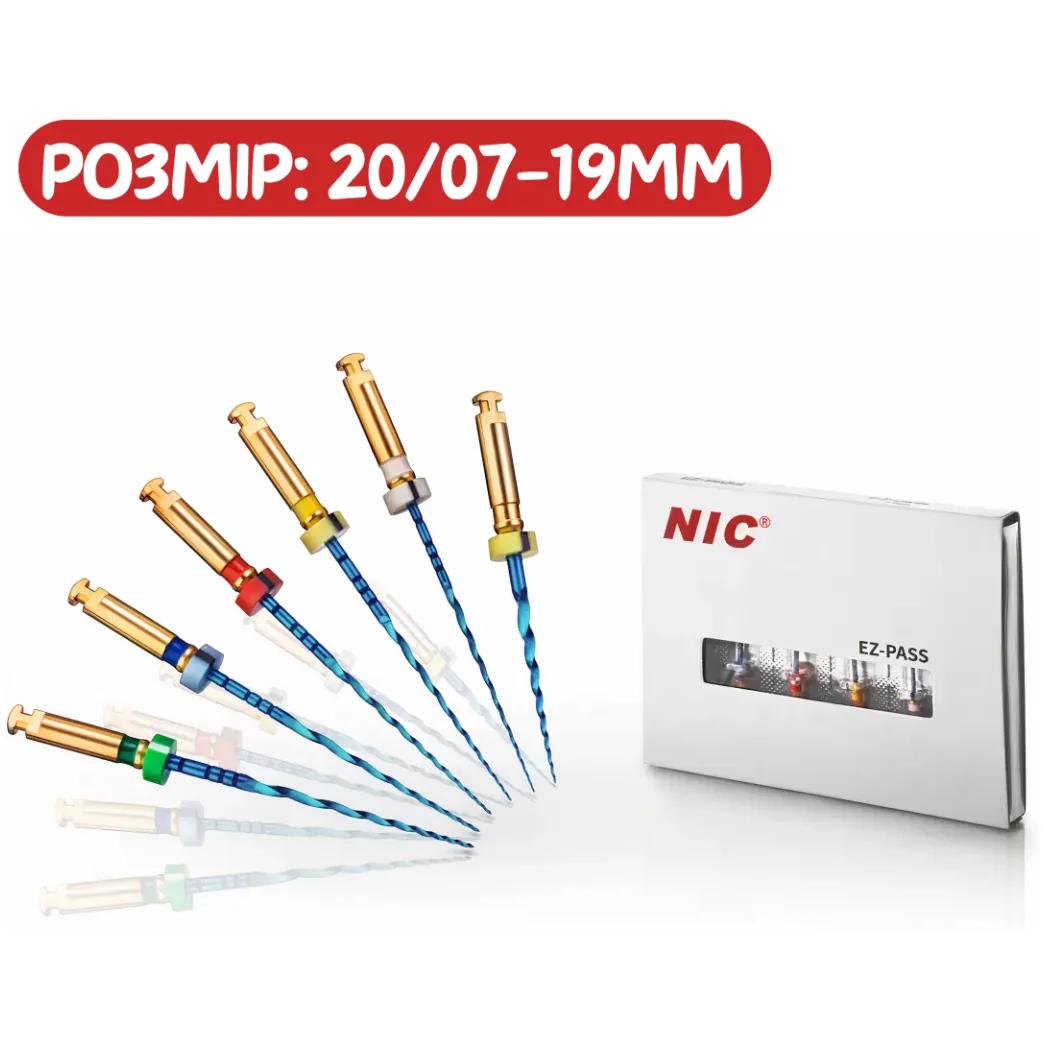 EZ Pass File, розмір: 20/07 19мм - машинні файли (NIC) нік файли