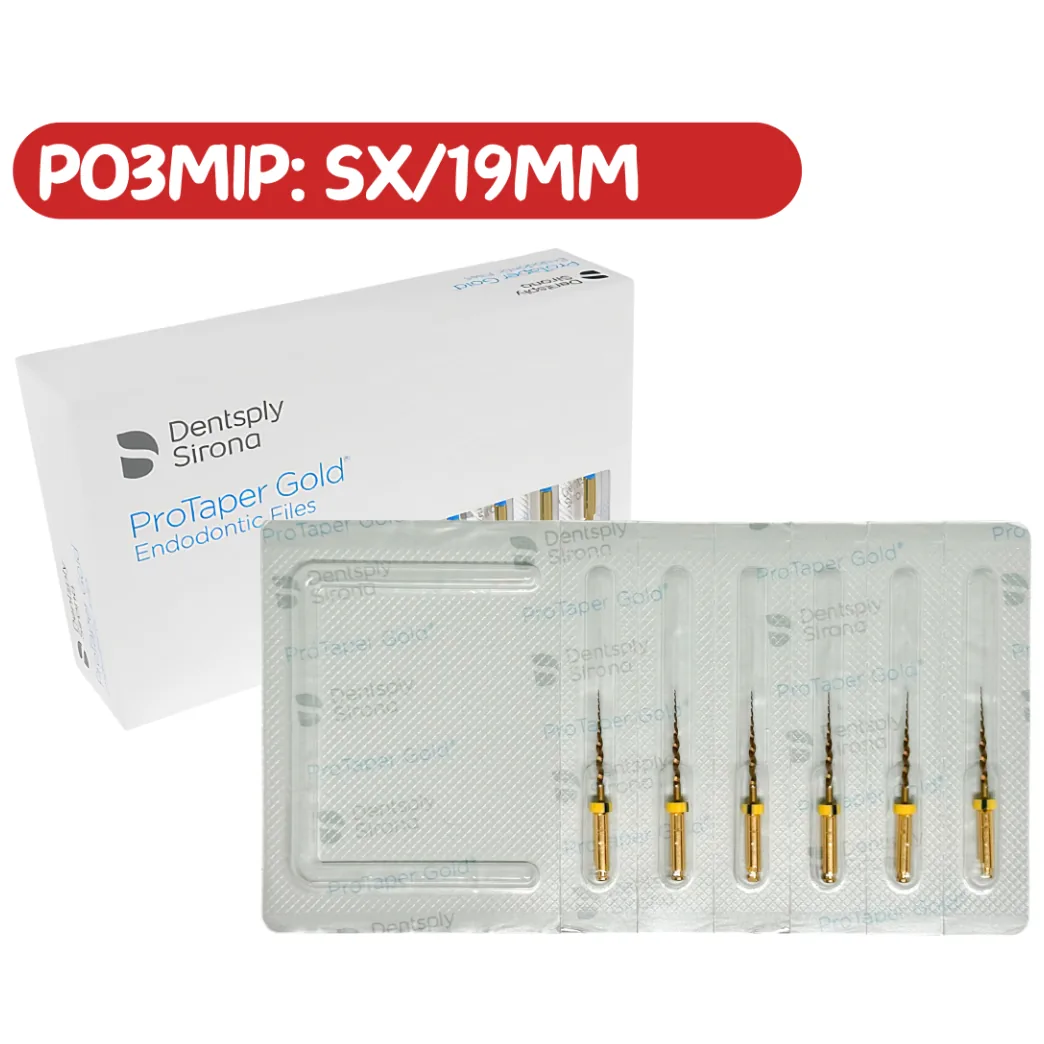 ProTaper GOLD, розмір: SX/19mm ОРИГІНАЛ!!! (Протейпери Голд) машинні файли (Dentsply Sirona)