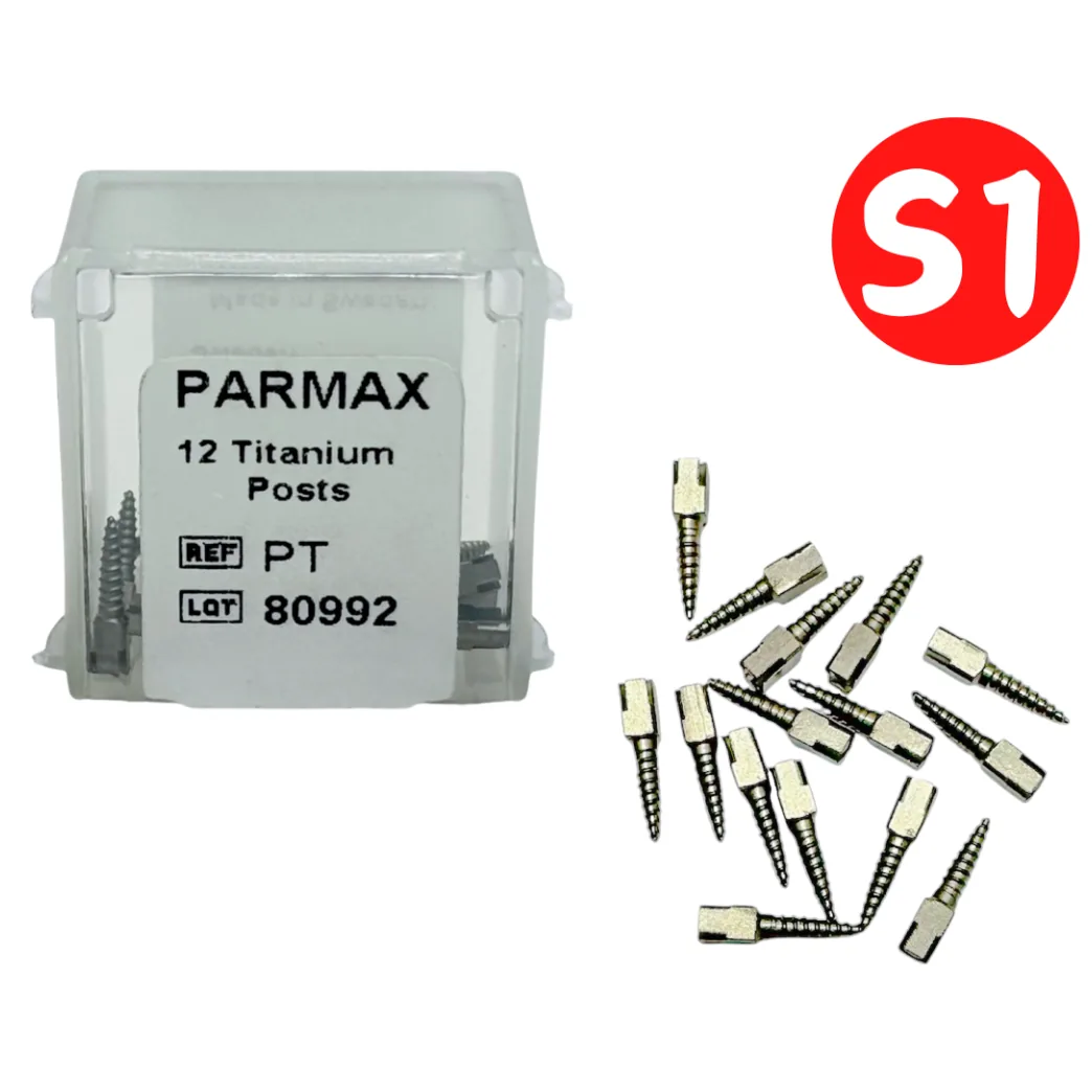 Титанові штифти «S1» Пармакс, 12 шт (PARMAX)