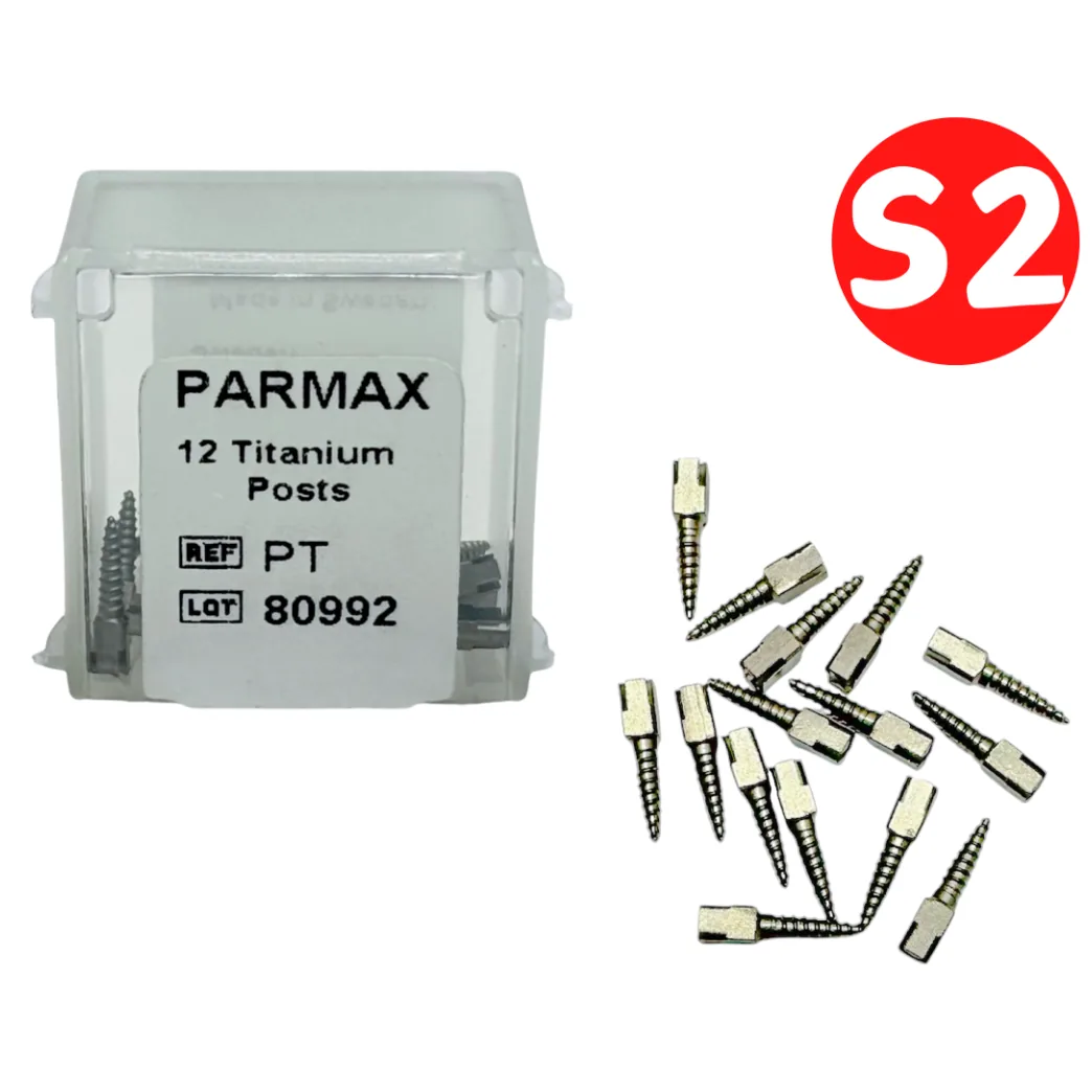 Титанові штифти «S2» Пармакс, 12 шт (PARMAX)