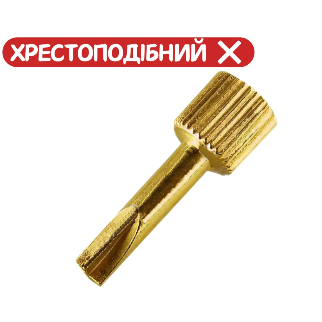 Ключ для анкерних штифтів хрестоподібний, 1 шт. (Parmax)