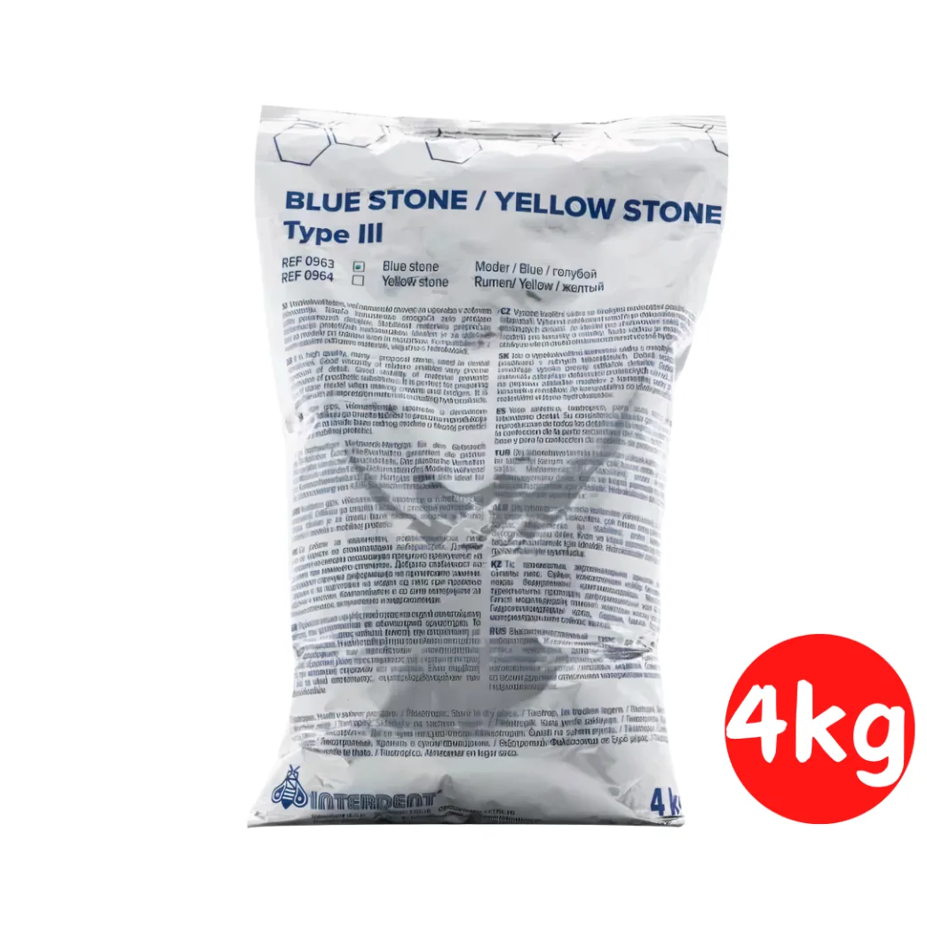 Гіпс BLUE STONE (тип 3), блакитний цокольний, INTERDENT