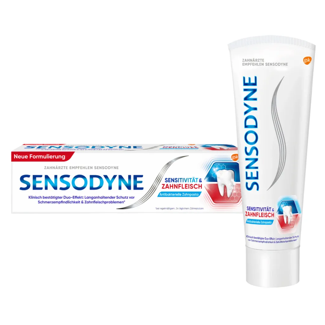 Зубна паста Sensodyne «Чутливість та Ясна», 75 мл (GSK)