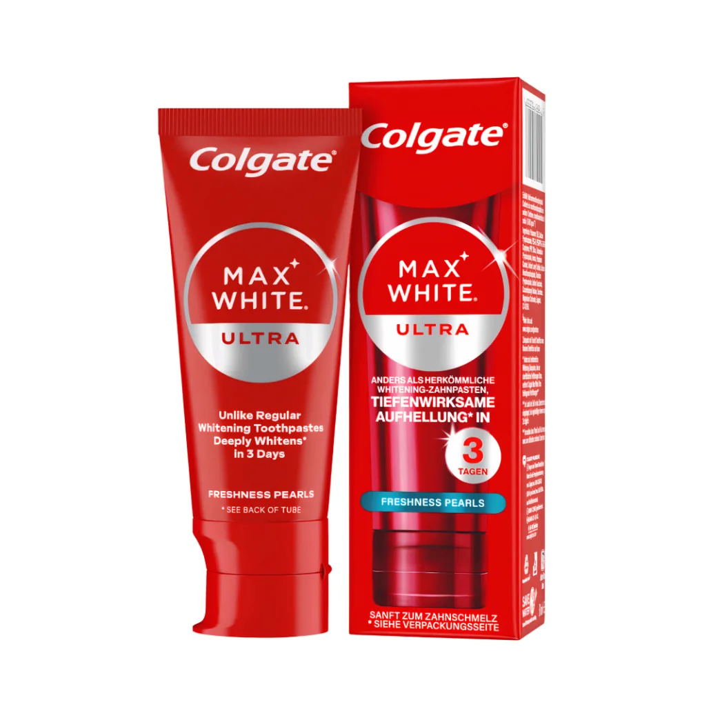 Зубна паста Colgate Max White - відбілює як поверхневі, так і глибокі забруднення, 50 мл (Colgate-Palmolive)