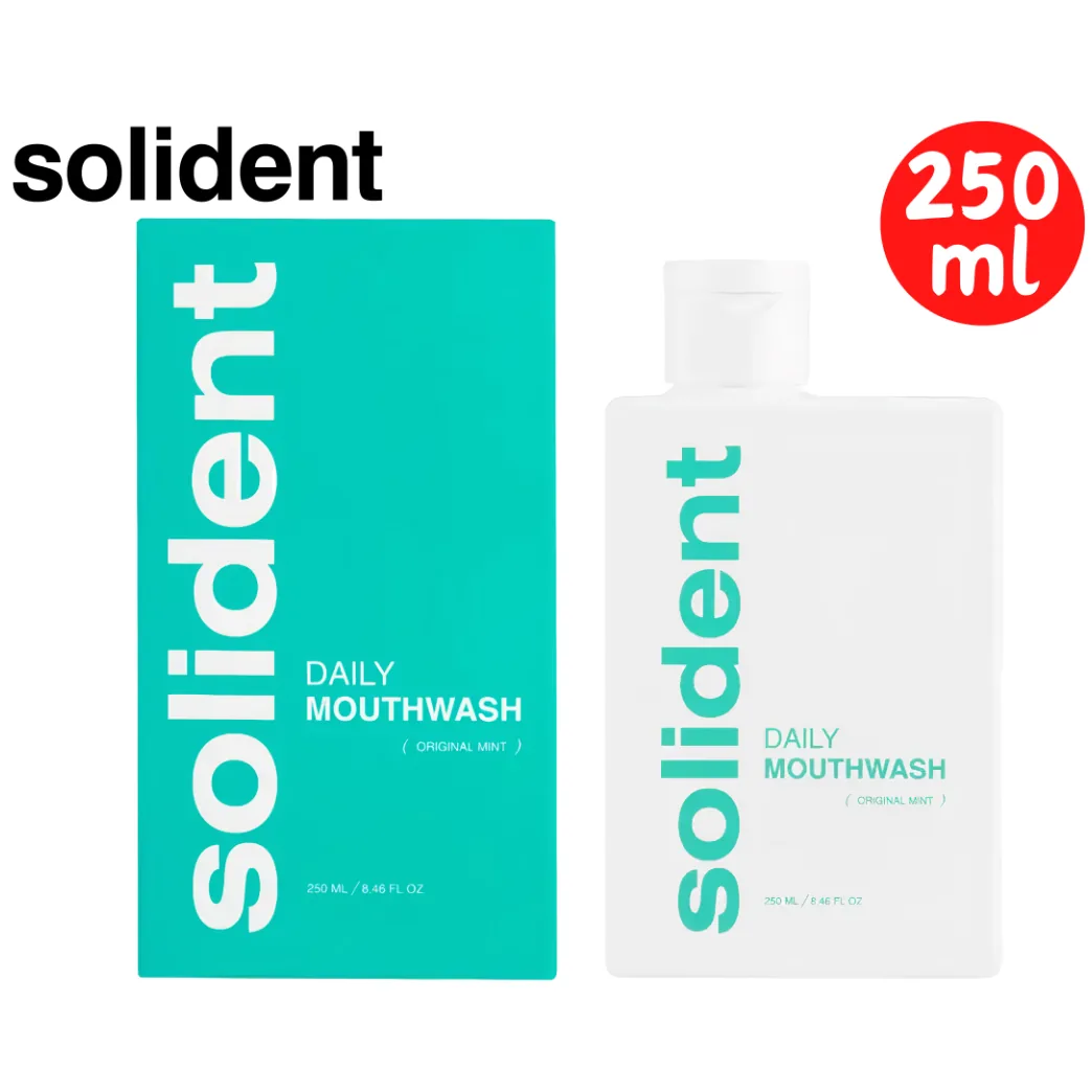 Ополіскувач для ротової порожнини Solident Original mint / м'ята, 250мл (Solident) солідент