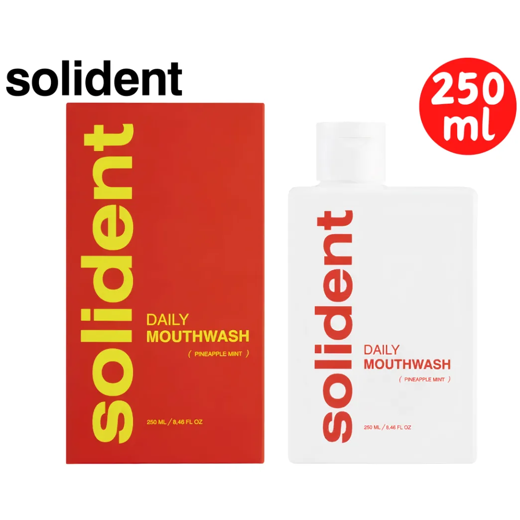 Ополіскувач для ротової порожнини Solident Pineapple mint / ананас-м'ята, 250мл (Solident) солідент