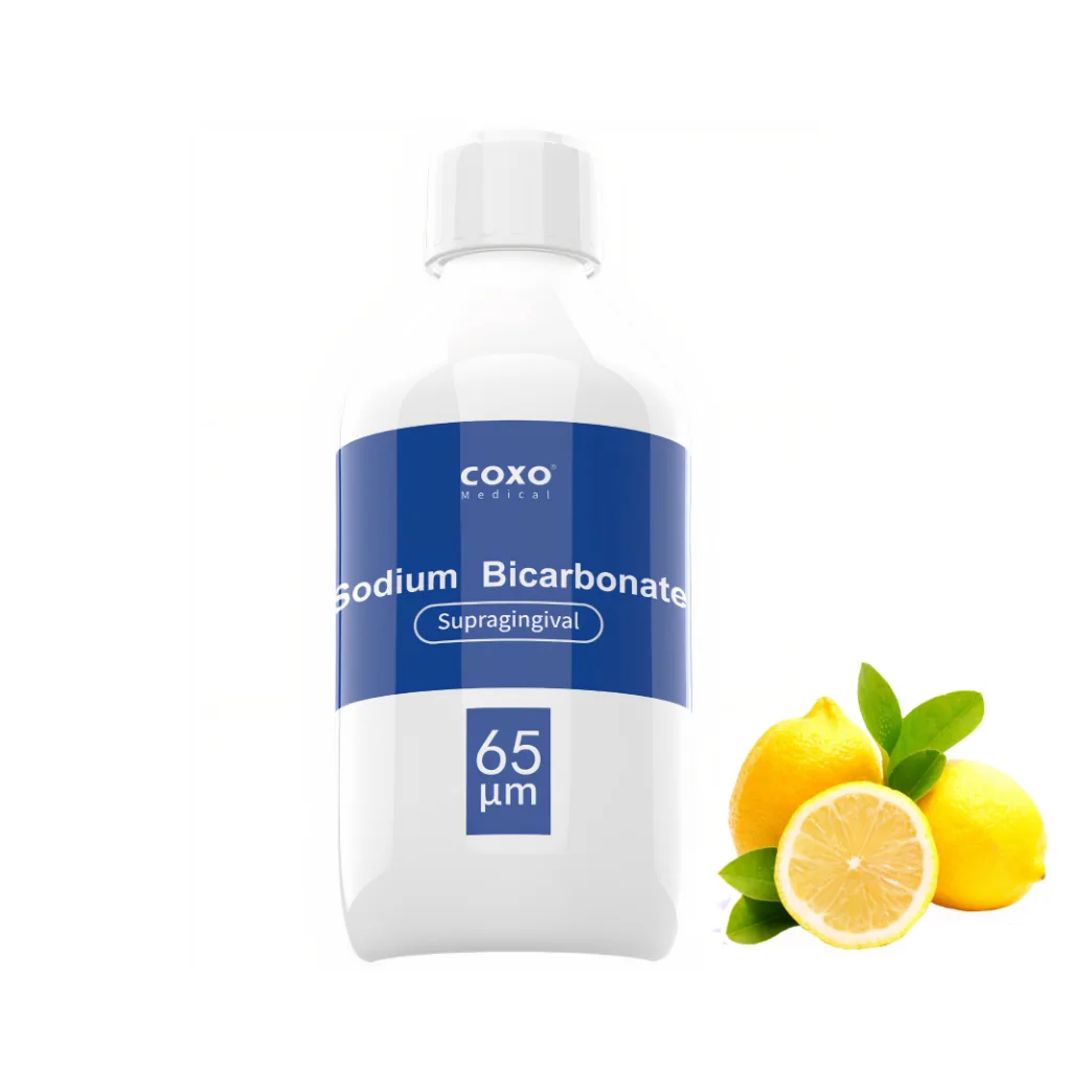 Sodium Bicarbonate, 65 мкм, лимон, бікарбонат натрію, 300 г, сода для AirFlow (COXO)