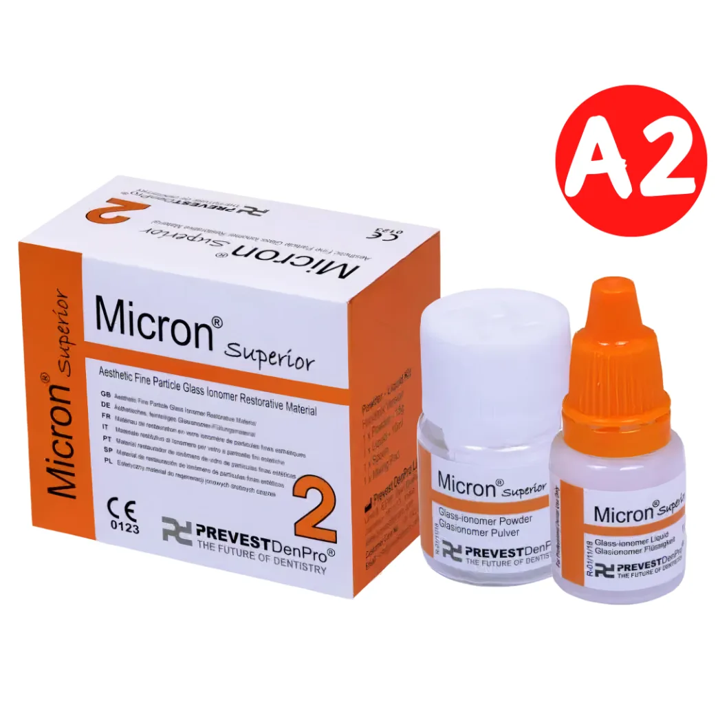 Micron Superior А2, 15гр+10мл - рентгеноконтрастний склоіномерний цемент (Prevest DenPro)