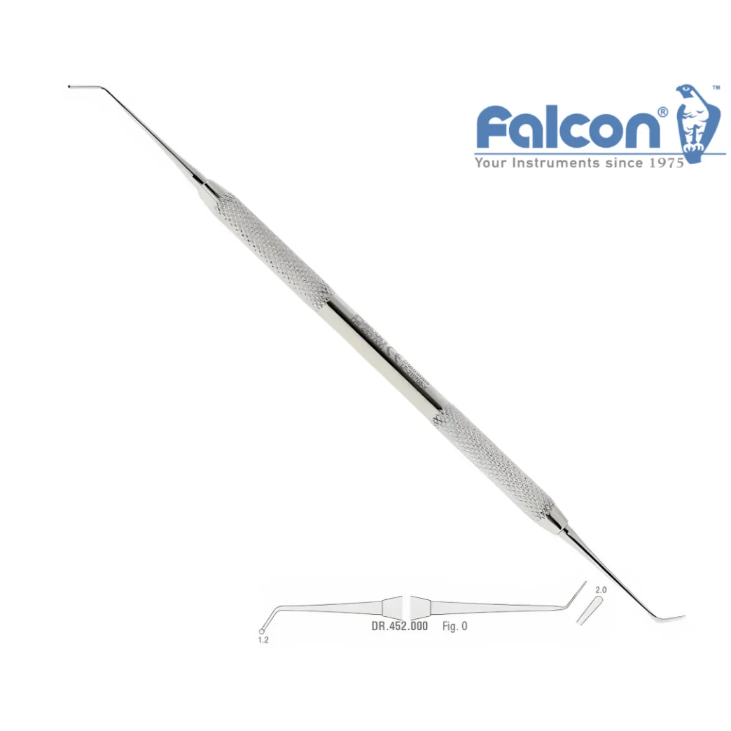 Гладилка зворотна-кулька DR.452.000 (1,2–2 мм) (Falcon)