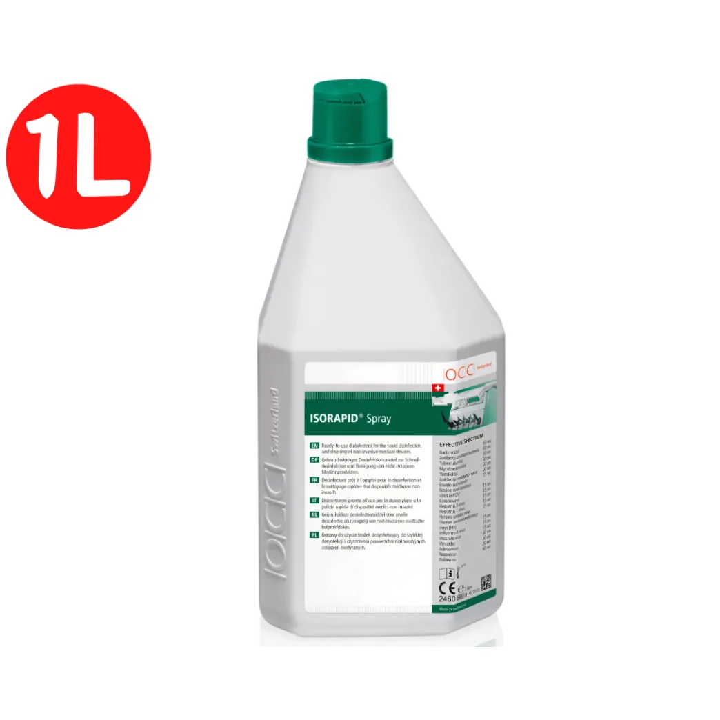 Ізорапід спрей, 1л, Isorapid Spray - для швидкої дезінфекції та очищення (Oro Clean Chemie)