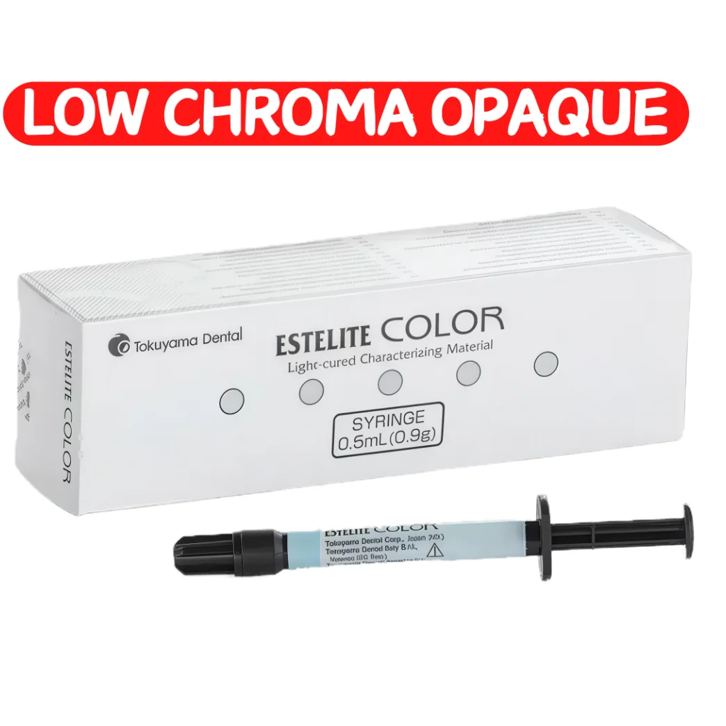 ESTELITE COLOR Low Chroma Opaque, Естелайт Колор, Опак Низької Інтенсивності, Астерія фарби (TOKUYAMA DENTAL)
