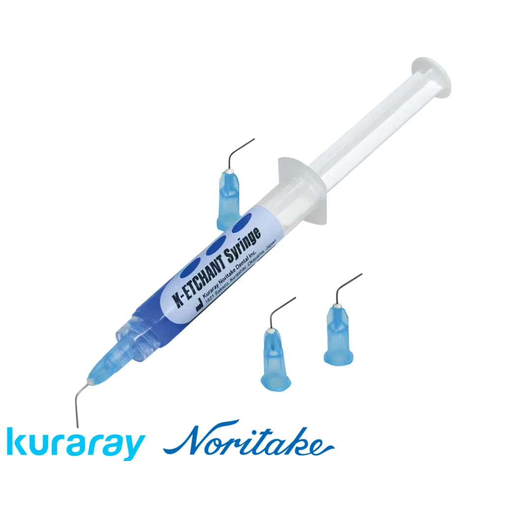 Протравка, гель для травлення K-ETCHANT Syringe, 35% ортофосфорна кислота (Kuraray)