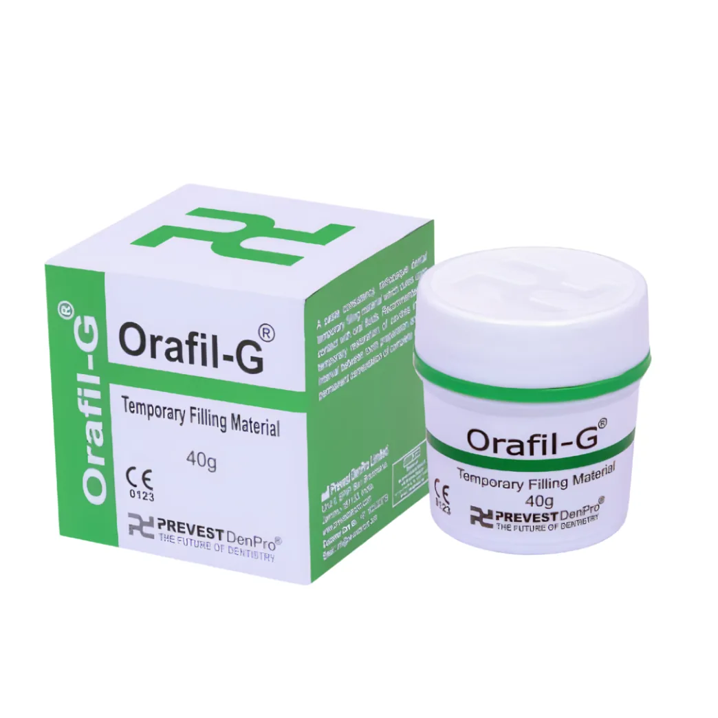 ORAFIL G, цемент цинк-сульфатний для тимчасового пломбування, 40 г (Prevest DenPro)