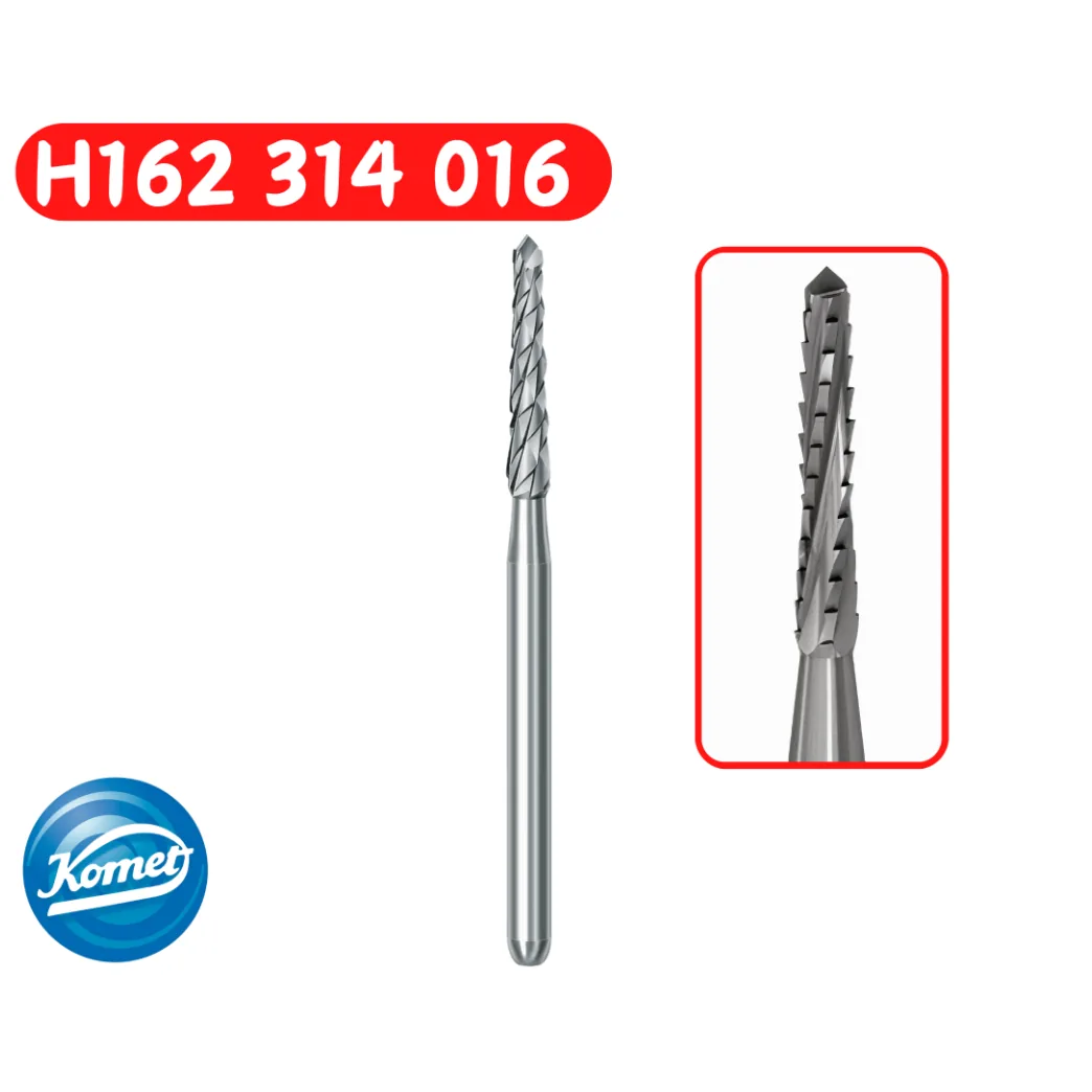 Костна фреза (хірургічний бор) Ліндемана H162 314 016 (Komet Dental)