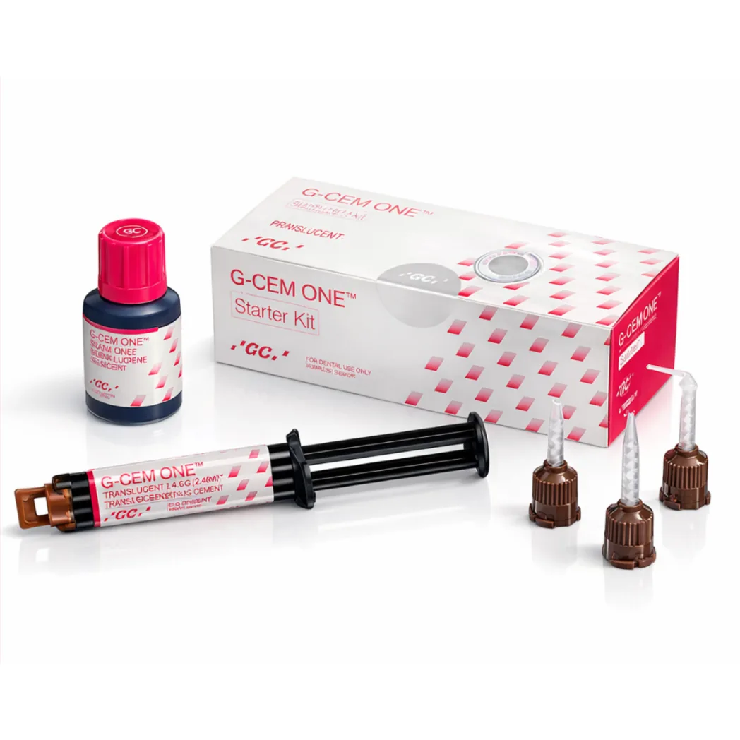Стартовий набір самоадгезивного цементу G-CEM ONE Starter Kit A2, 1 шприц 4.6 г + праймер AEP 2 мл (GC)