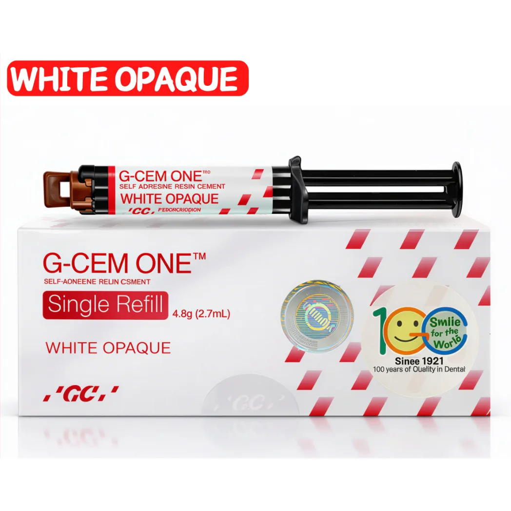G-CEM ONE (Джі-Цем Ван), самоадгезивний композитний цемент White Opaque (GC)
