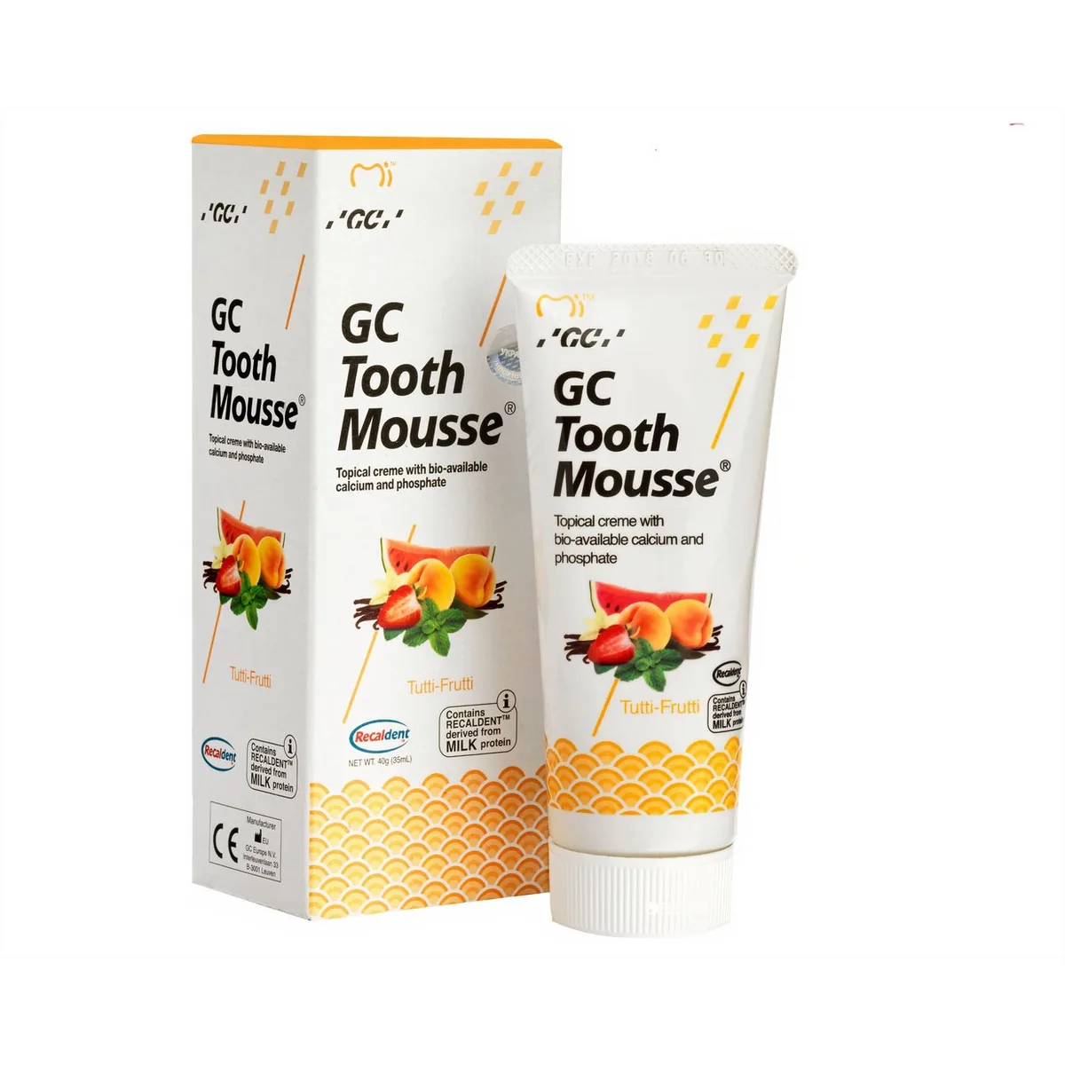 Тус Мус Тутті-Фрутті, Тусмус,Тус Мкс (Tooth Mousse tutti frutti ) Тус Гель Для Відновлення Емалі