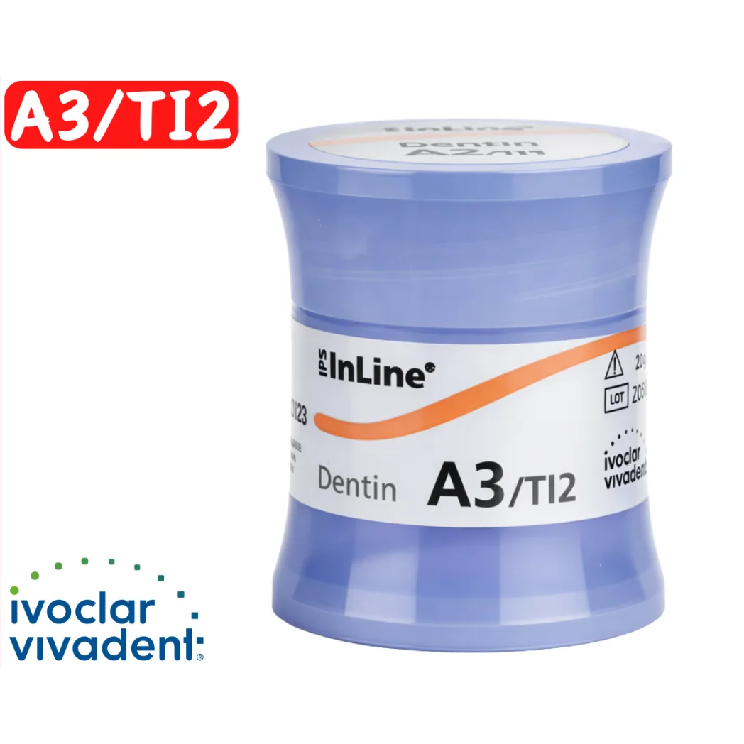 Керамічна маса IPS InLine Dentin (ІПС ІнЛайн Дентин) відтінок A3, 20 г, 1 шт. (Ivoclar)