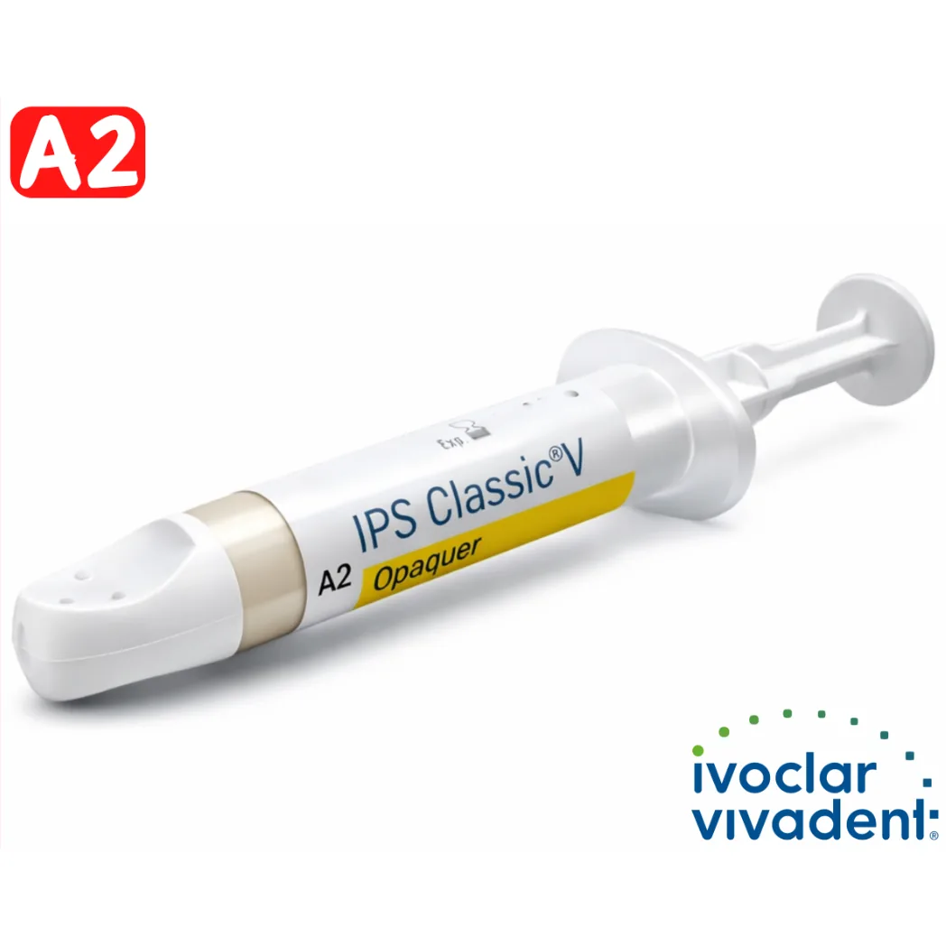 Пастоподібний опак IPS Classic V Opaquer (ІПС Класік Ві Опакер) відтінок A2, шприц 3 г, 1 шт. (Ivoclar)