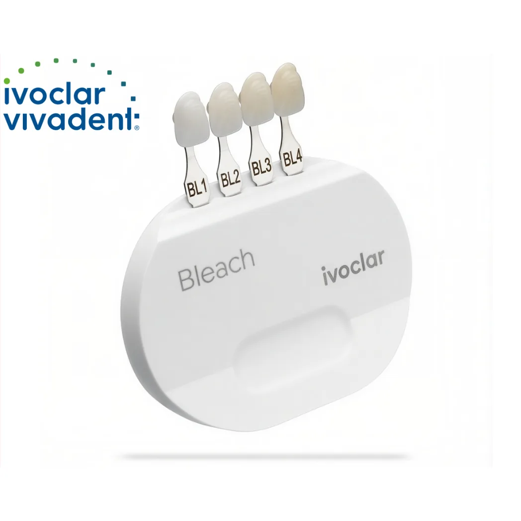 Стоматологічна шкала кольорів Ivoclar Bleach Shade Guide (Розквітка відтінків Bleach), 4 кольори, 1 шт.