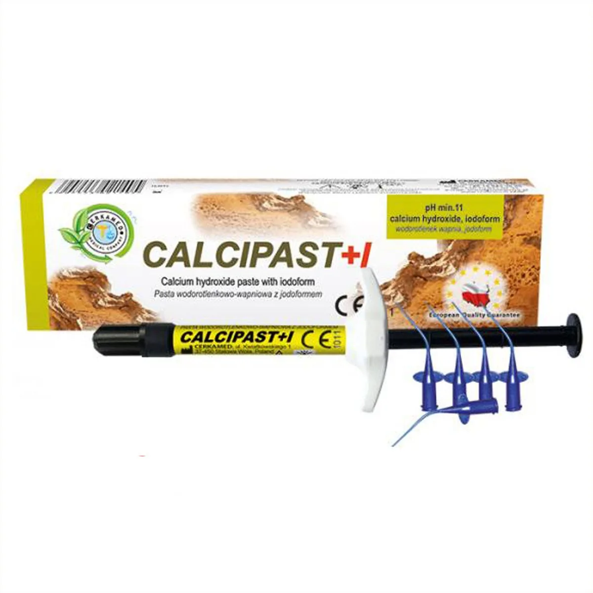 Calcipast + I / Кальципаст c йодоформом / Кальціпаст / Cerkamed 2.1 м