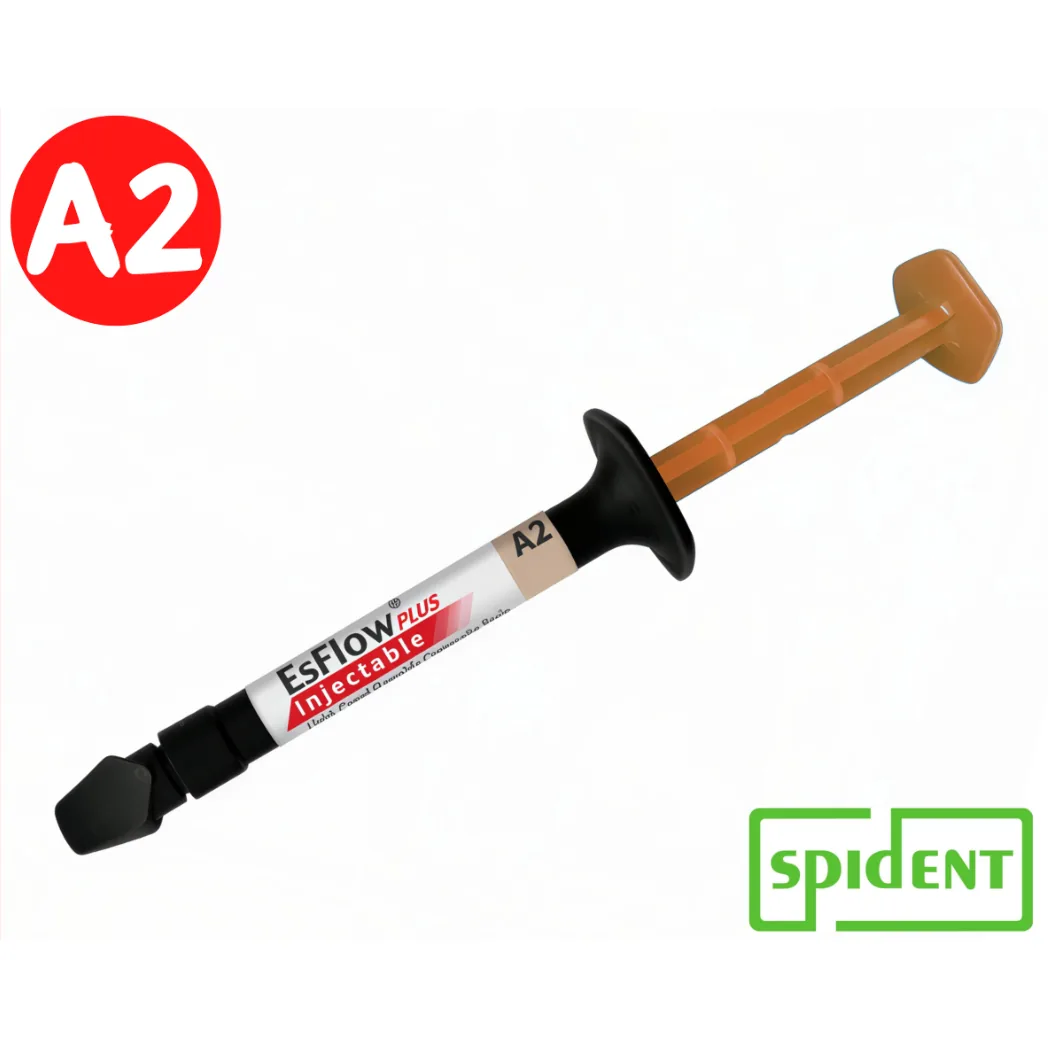 Композит рідкотекучий EsFlow Plus Injectable (відтінок A2), шприц 2.5 г, 1 шт. (Spident)