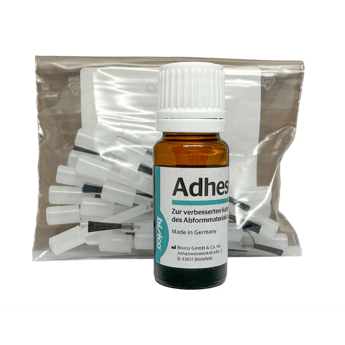 Adhesive, адгезив для відбиткових ложок універсальний, 10мл, BISICO