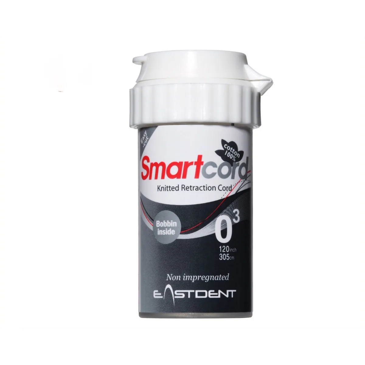 SmartCord (СМАРТКОРД) "000" - нитка ретракционная без просочення 305 см (EastDent)