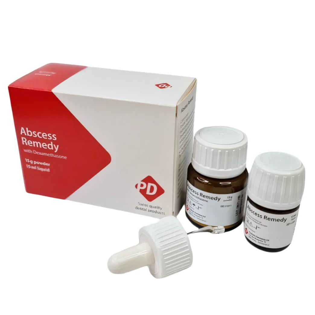 Абсцес Ремеді з дексаметазоном, ТЕРМІН 07.2025 набір 15г+15мл, Abscess Remedy with dexamethasone (PD)